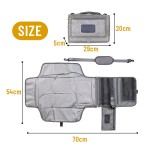 婴儿存储篮供应商-毛毡育儿整理器换尿布儿童携带包