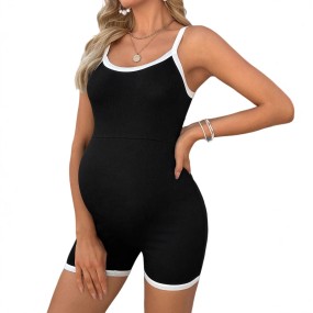 Maternity Jumpsuits Supplier - Summer Sleeveless Short Pants Sport Yoga Jumpsuits