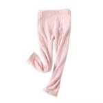 哺乳睡衣供应商-两件套温暖长袖产后护理服装