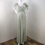 孕期连衣裙供应商-批发柔软棉质孕妇摄影裙