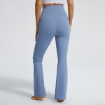 瑜伽孕妇裤供应商-高腰纯色休闲弹力腰打底裤