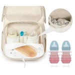 婴儿尿布包厂家-现代设计旅行聚酯3合1尿布包