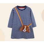 儿童运动裤工厂-休闲运动火箭图案弹力腰慢跑裤