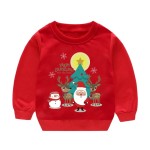 圣诞儿童裙工厂-2025红色裙100%棉刺绣女孩服装