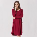 孕妇连衣裙厂家-宽松设计大码哺乳服装