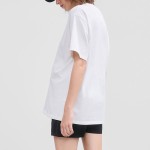 孕妇T恤工厂-超大码100%棉圆领孕期上衣