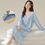 孕妇睡衣套装供应商-100%棉短袖哺乳家居服