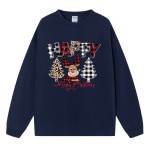 圣诞儿童服装厂家-冬季温暖绒线运动衫婴儿套头衫