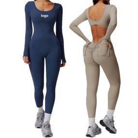 女士健身上衣厂家-可定制Logo透气修身全拉链夹克立领