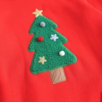 新生儿婴儿服装供应商-长袖幼儿圣诞4件套服装套装连体衣