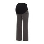 夏季孕妇短裤供应商-高腰复古破洞牛仔裤弹力腰