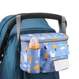 妈咪肩包工厂-大容量便携休闲手袋用于手推车