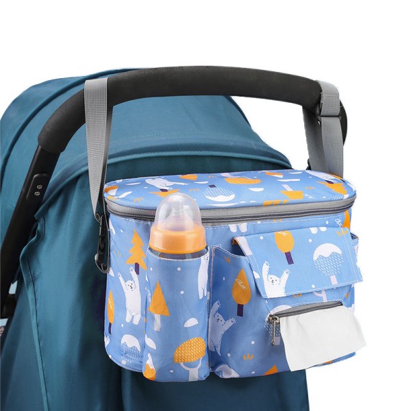 妈咪肩包工厂-大容量便携休闲手袋用于手推车