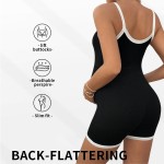 孕妇连体衣供应商-夏季无袖短裤运动瑜伽连体衣