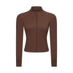 女士瑜伽上衣供应商-透气网眼速干吸湿健身上衣