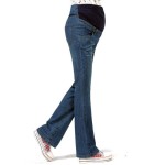 孕妇牛仔裤工厂-批发喇叭裤托腹裤韩版