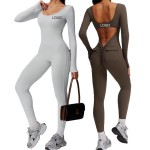 女士健身上衣厂家-可定制Logo透气修身全拉链夹克立领