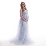 孕妇礼服供应商-可爱雪纺孕期裙用于摄影
