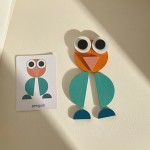 木质七巧板供应商-彩色方形教具学习