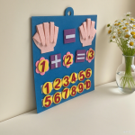 忙碌板书生产厂家-亲子互动毛毡板