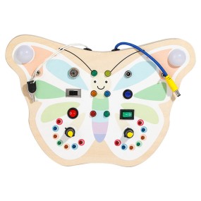 Wooden Toys Manufacturer - Personalized LED Light Educational Board