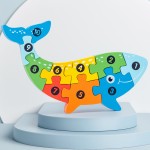 动物拼图生产厂家-蒙氏教育积木拼图