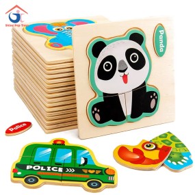 Wooden Puzzle Factory - Custom 3D Animal Educational Board Games