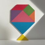 3D拼图生产厂家-发光音乐七巧板 DIY玩具