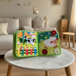忙碌板供应商-可折叠毛毡自闭症教育玩具