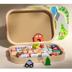 滑梯坡道车供应商-早教车辆火车插槽