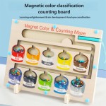 绕线玩具生产厂家-木质火箭逻辑思维训练