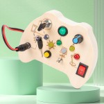 声光忙碌板工厂-开关按钮认知玩具