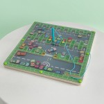 串珠迷宫生产厂家-教育拼图学习思维游戏