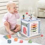 宝盒供应商-圆形串珠木质形状分类立方体