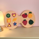 毛毡书工厂-恐龙形状忙碌袋教育玩具