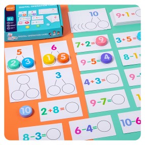 数学板工厂-木质字母学习拼图玩具