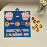 忙碌板书生产厂家-亲子互动毛毡板