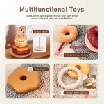 平衡石工厂-木质堆叠平衡儿童玩具