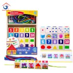 积木供应商-实木人物游戏屋角色扮演玩具