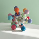 木质摇铃生产厂家-手工钩编动物安抚礼物