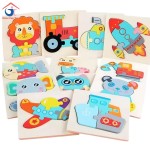 拼图板生产厂家-彩色编码积木教育玩具