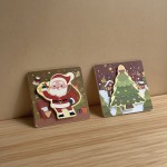 圣诞装饰工厂-毛毡领结姜饼人灯