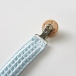 奶嘴链工厂-榉木夹棉质华夫格奶嘴