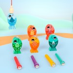 农场玩具生产厂家-动物汽车形状匹配钓鱼游戏