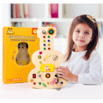 感官忙碌板生产厂家-5LED灯开关电路游戏