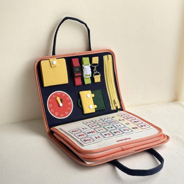 感官板工厂-基本生活技能学习毛毡板