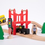 火车组装套装工厂-托马斯兼容场景轨道