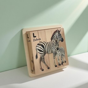 Animal Puzzle Supplier - DIY Wooden Carving Print Ornaments