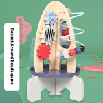 串珠供应商-十二面体早教积木玩具