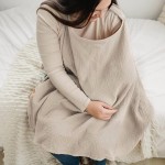 哺乳罩供应商-棉纱柔软母乳喂养罩